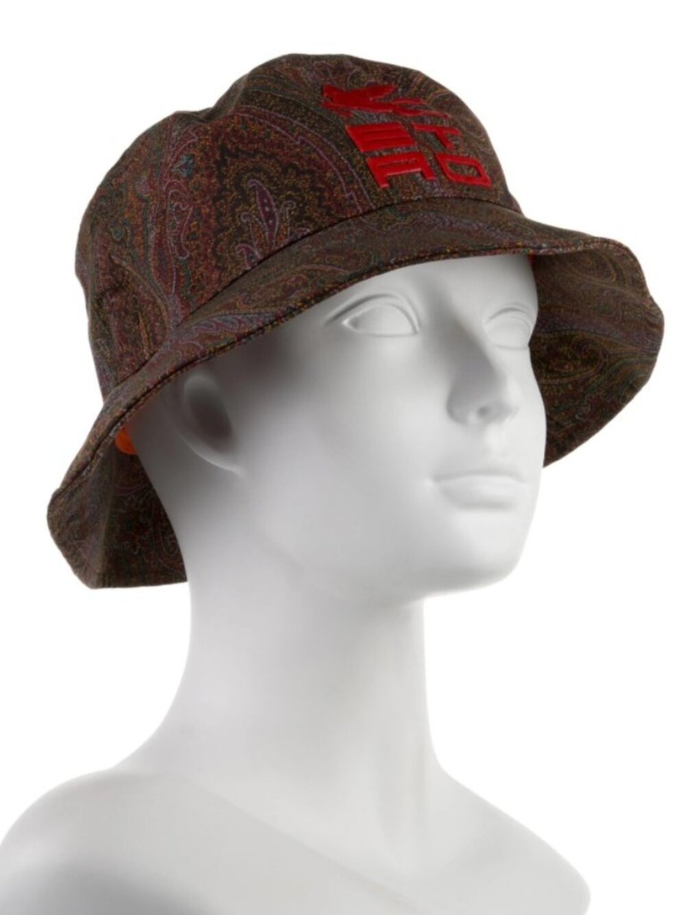 Etro Paisley Print Bucket Hat Size 57 Like New - Picture 8 of 11